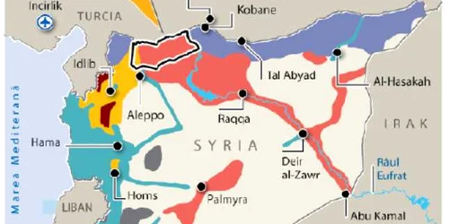 INFOGRAFIE Zona de securitate la granita Turciei cu Siria impotriva Statului Islamic 