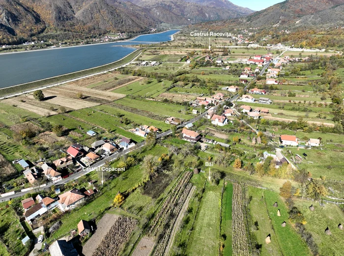 Urme ale vechiului Drum Roman și fortificațiilor milenare surprinse din dronă