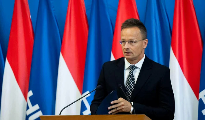 Ministrul ungar de externe, Peter Szijjarto, respinge din nou aderarea Ucrainei la UE FOTO: Facebook