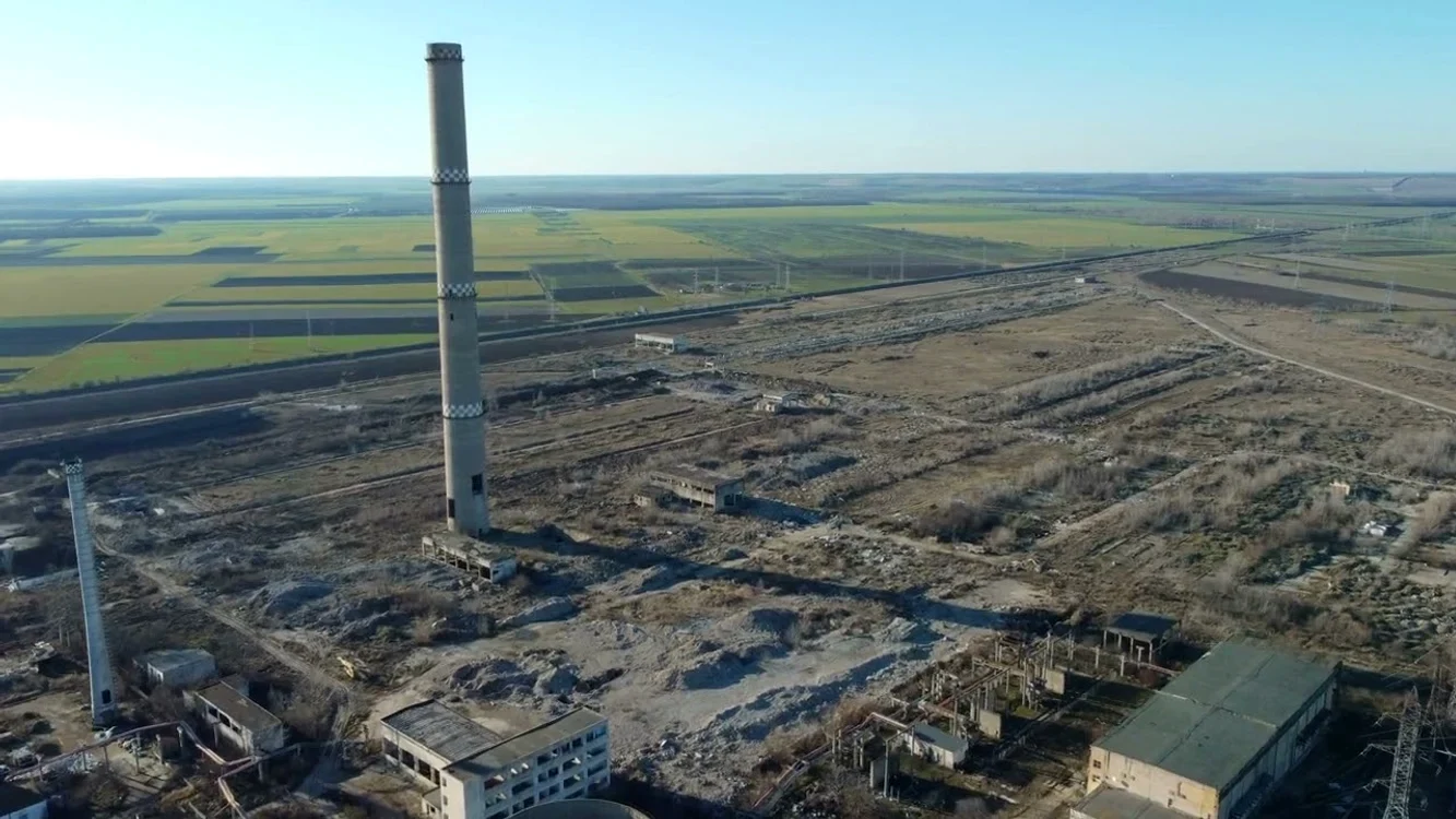 Incineratorul va fi construit în zona fostului Combinat Chimic. FOTO Captură video