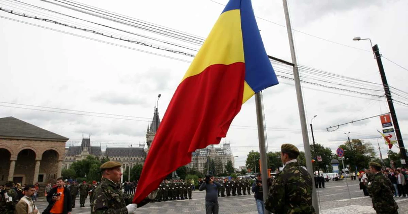 Ziua Drapelului Naţional, sărbătorită şi la Iaşi  Foto: Florin Chirica