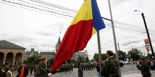 Ziua Drapelului Naţional, sărbătorită şi la Iaşi Foto: Florin Chirica