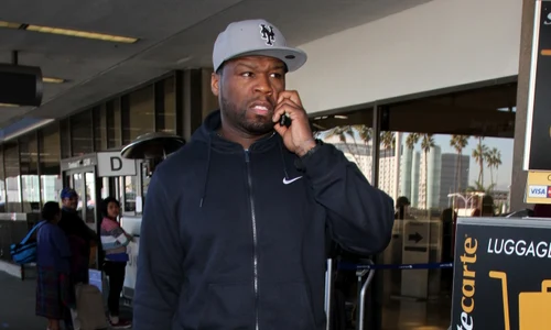 50 Cent arrives at Los Angeles International Airport jpeg