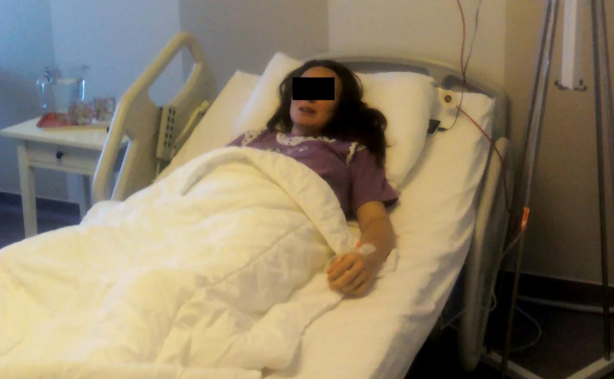 Maria pacienta operata de dr Hadi Rahimian