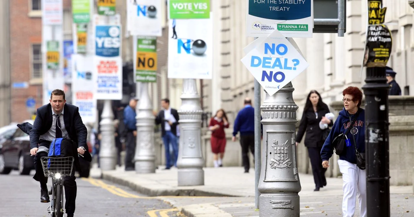 Irlandezii au aprobat prin referendum Tratatul fiscal al UE. 