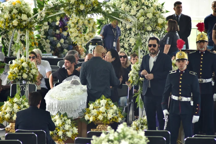 Pele este condus astăzi pe ultimul drum. Foto Profimedia