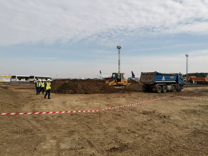 Au început lucrările la noul terminal FOTO Ștefan Both