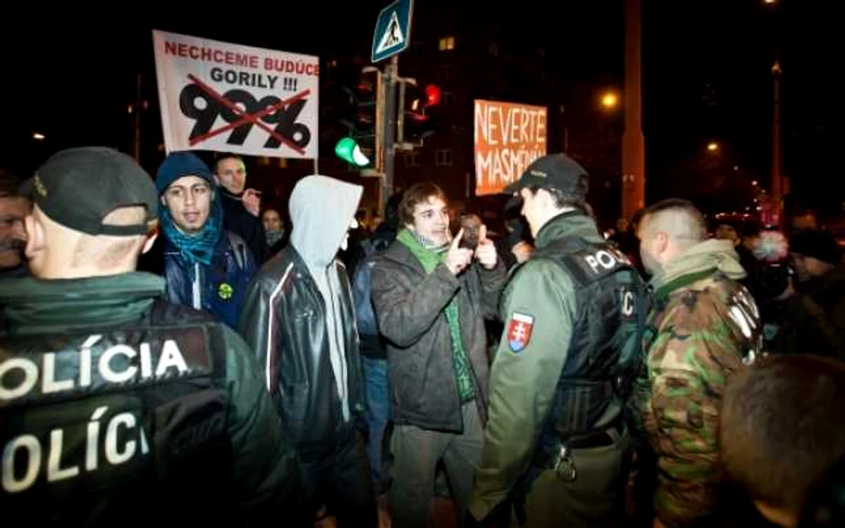 Proteste Bratislava