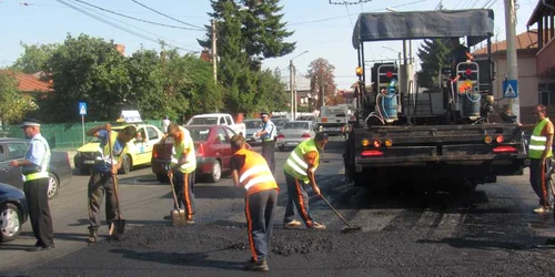 strada Constantin Brâncoveanu este în lucru