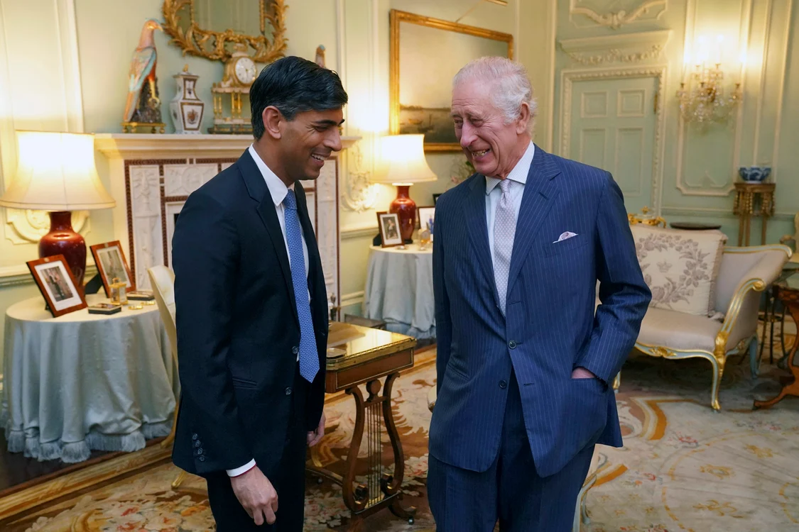 Rishi Sunak și Regele Charles III