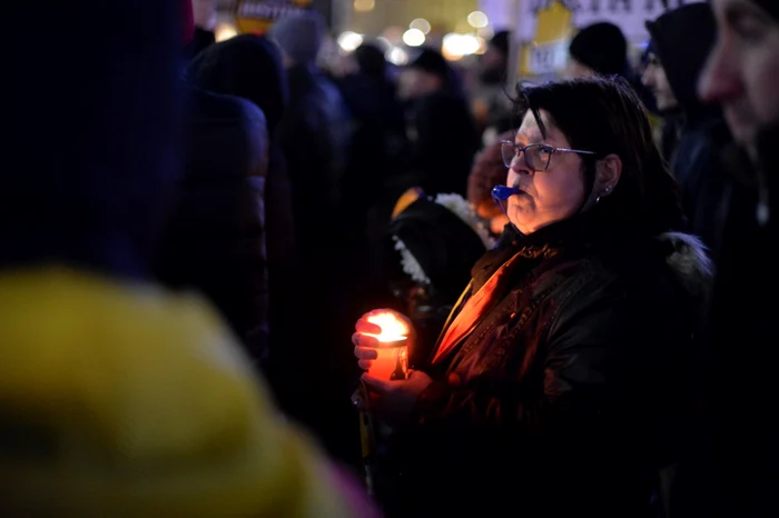 Proteste Piaţa Victoriei / FOTO Mediafax Foto / Alexandru Dobre / 10 dec 2017