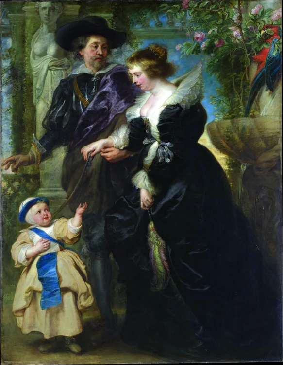 il. 5: Peter Paul Rubens, Autoportret cu Hélène Fourment și copilul