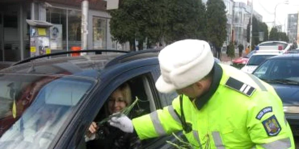 Şoferiţele au răsuflat uşurate după întâlnirea cu poliţiştii