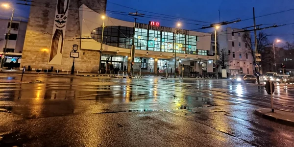 Gara de Nord din Timişoara înaintea demarării lucrărilor de modernizare FOTO Both