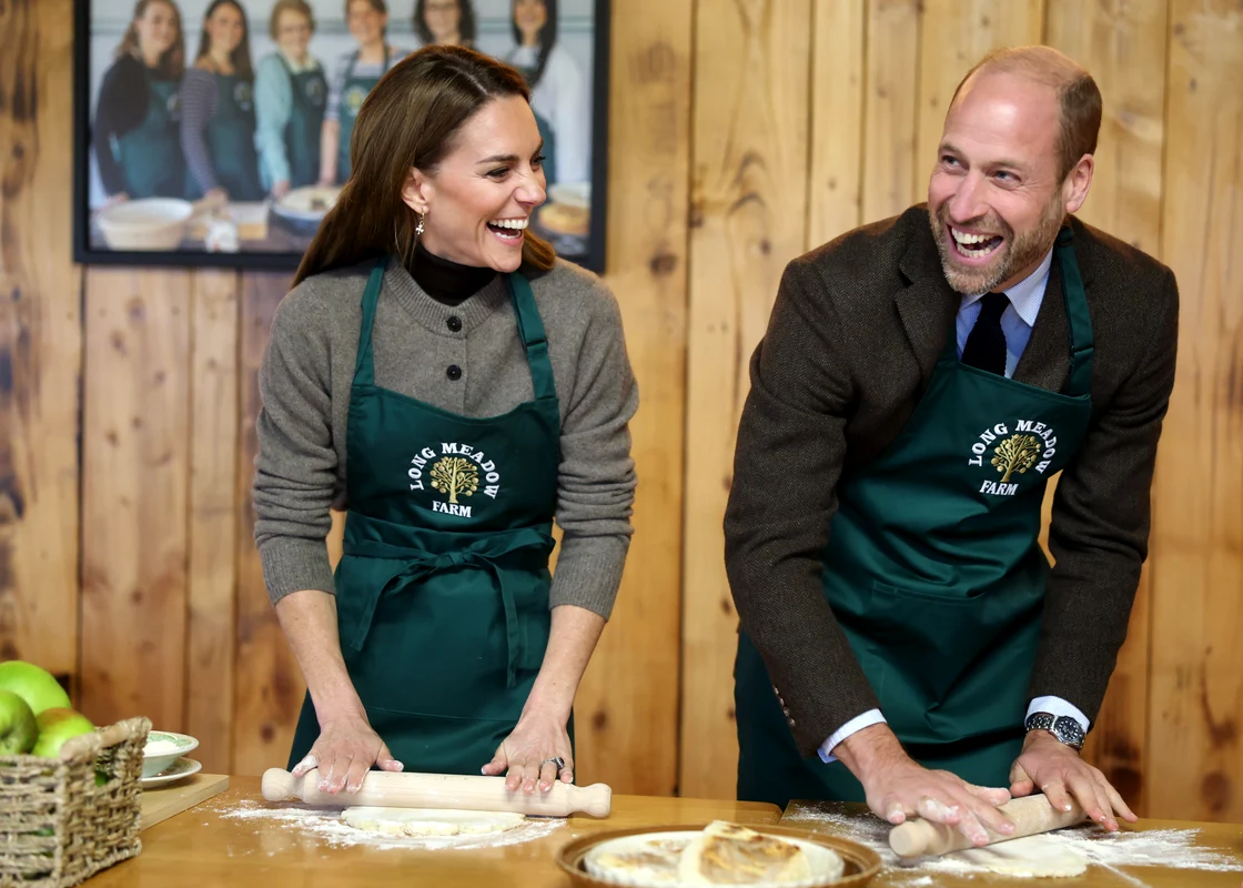 Kate și William în vizită la Long Meadow Cider, au savurat mere, Profimedia