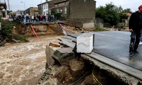 Inundații istorice în sudul Franței jpeg