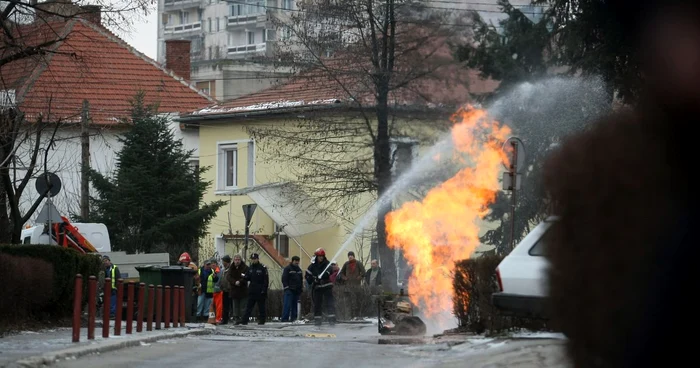 Incendiu lângă grădiniţă