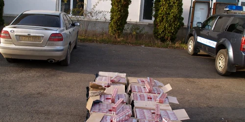 Cele 6.000 de pachete de ţigări de contrabandă