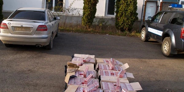 Cele 6.000 de pachete de ţigări de contrabandă