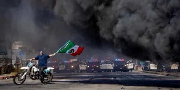Proteste în Los ANgeles Foto X jpg