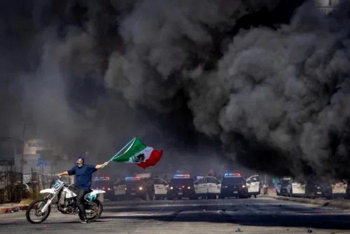 Proteste în Los Angeles Foto: X