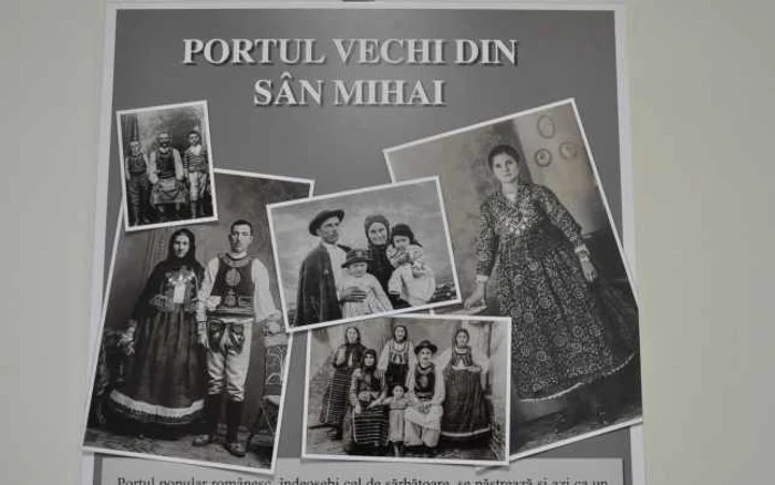 Ţărani români în satul Sân Mihai
