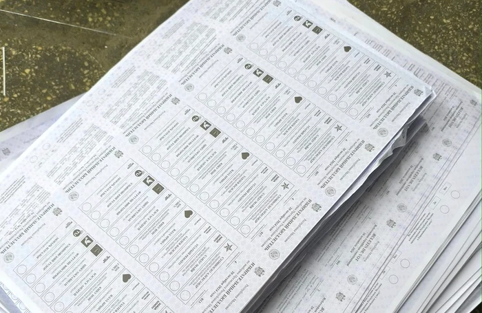 Pentru prima dată sunt buletine de vot în șase limbi. FOTO: Facebook