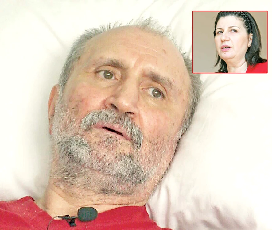 Şerban Ionescu se află în acest moment internat la spitalul SRI (Foto: Protv)