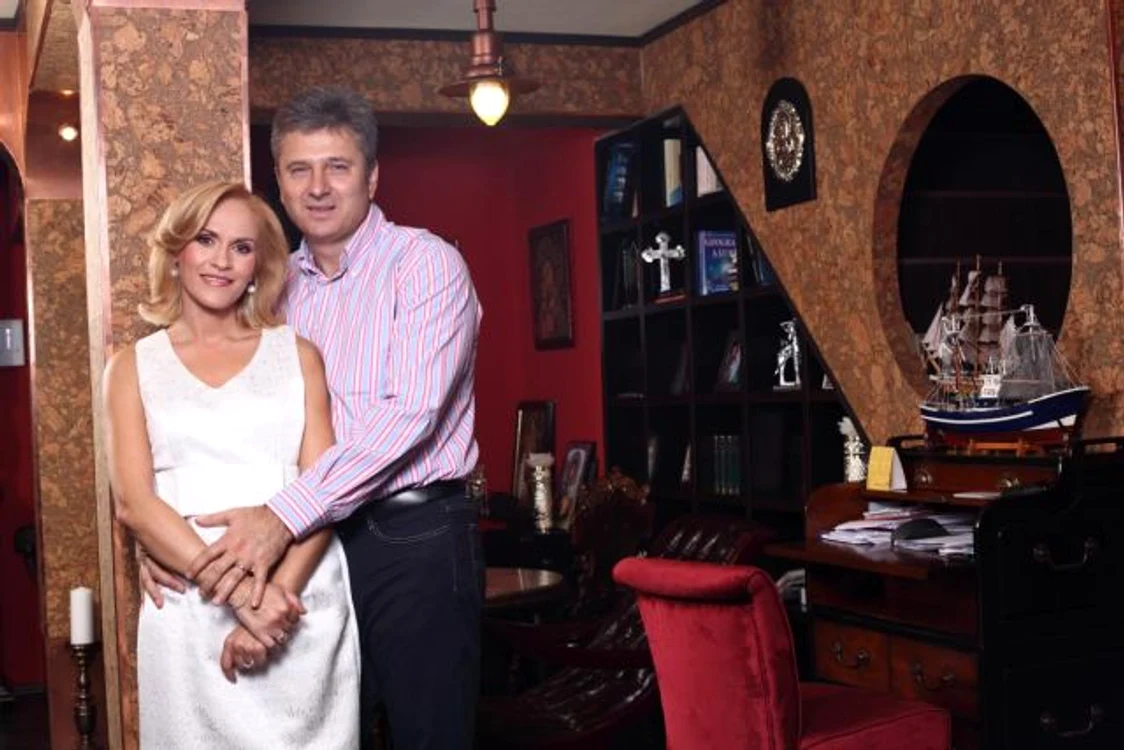 
    Gabriela Vrânceanu-Firea şi Florentin Pandele (Foto: Alex Ranta / OK Magazine)  