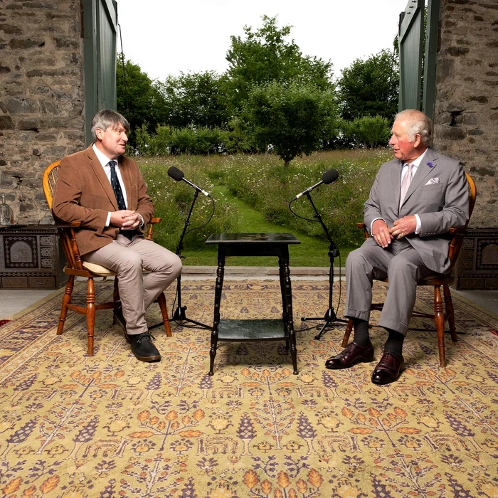 Interviul acordat de Charles, pe atunci încă prinţ, de la Llwynywermod. FOTO: Instagram