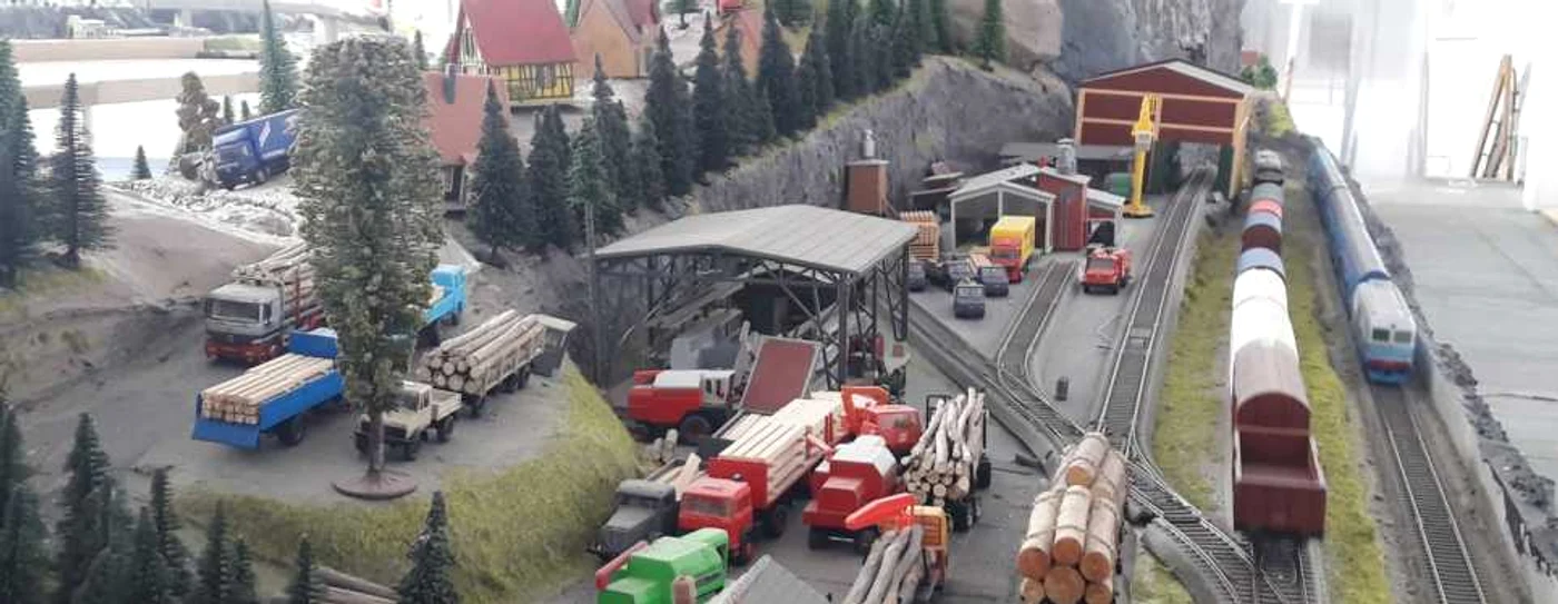 Diorama din Gara de Nord din Timişoara FOTO Ş.Both