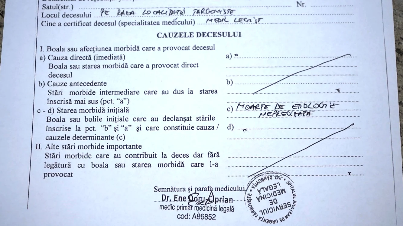 Femeie moartă în urma administrării unei substanțe de contrast, Targoviste  FOTO  C S jpg