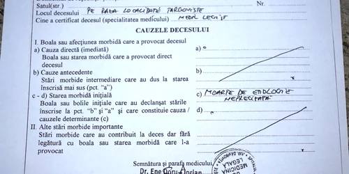 Femeie moartă în urma administrării unei substanțe de contrast, Targoviste  FOTO  C S jpg