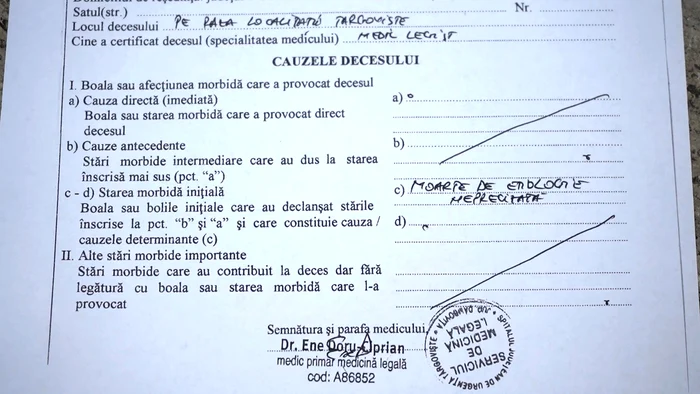 Femeie moartă în urma administrării unei substanțe de contrast, Targoviste FOTO C S jpg