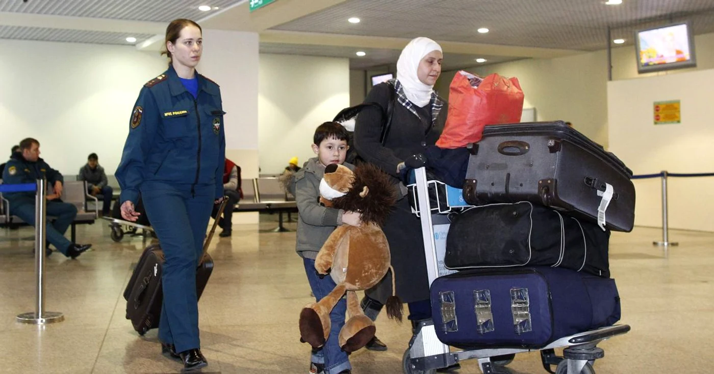 Două avioane cu cetăţeni ruşi evacuaţi din Siria au sosit la Moscova       Foto Reuters