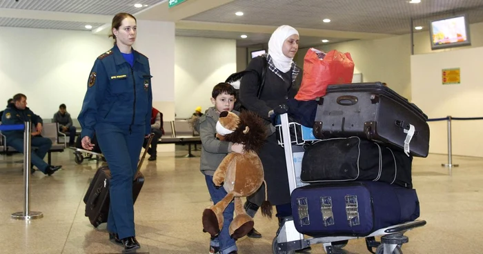 Două avioane cu cetăţeni ruşi evacuaţi din Siria au sosit la Moscova       Foto Reuters