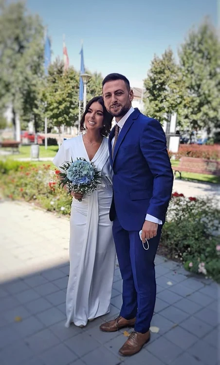 Andreea a avut o hortensie superbă în buchetfoto: arhivă personală