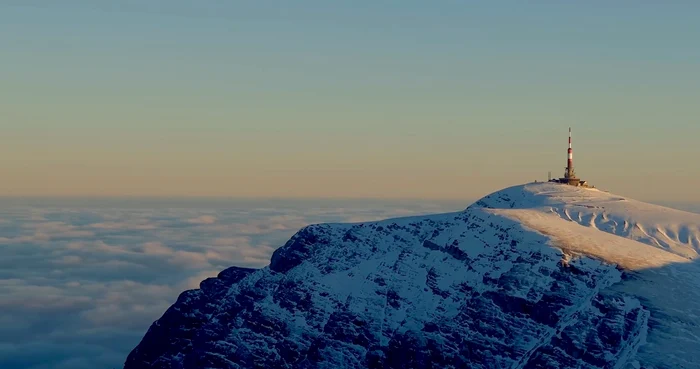 Muntii Bucegi. FOTO captură Marius Popa