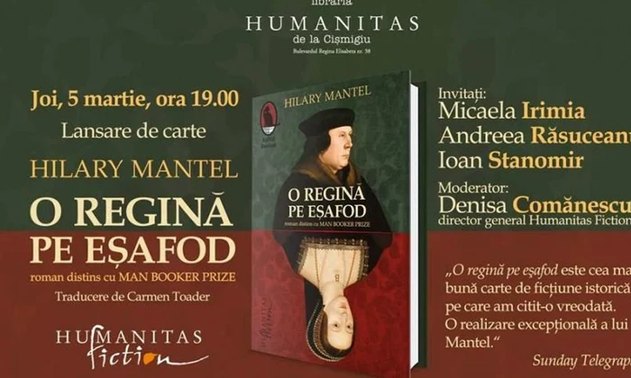 Hilary Mantel   O regină pe eșafod jpeg