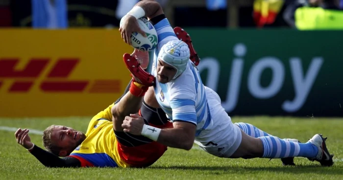 CUPA MONDIALĂ DE RUGBY: România - Argentina * Foto: Reuters