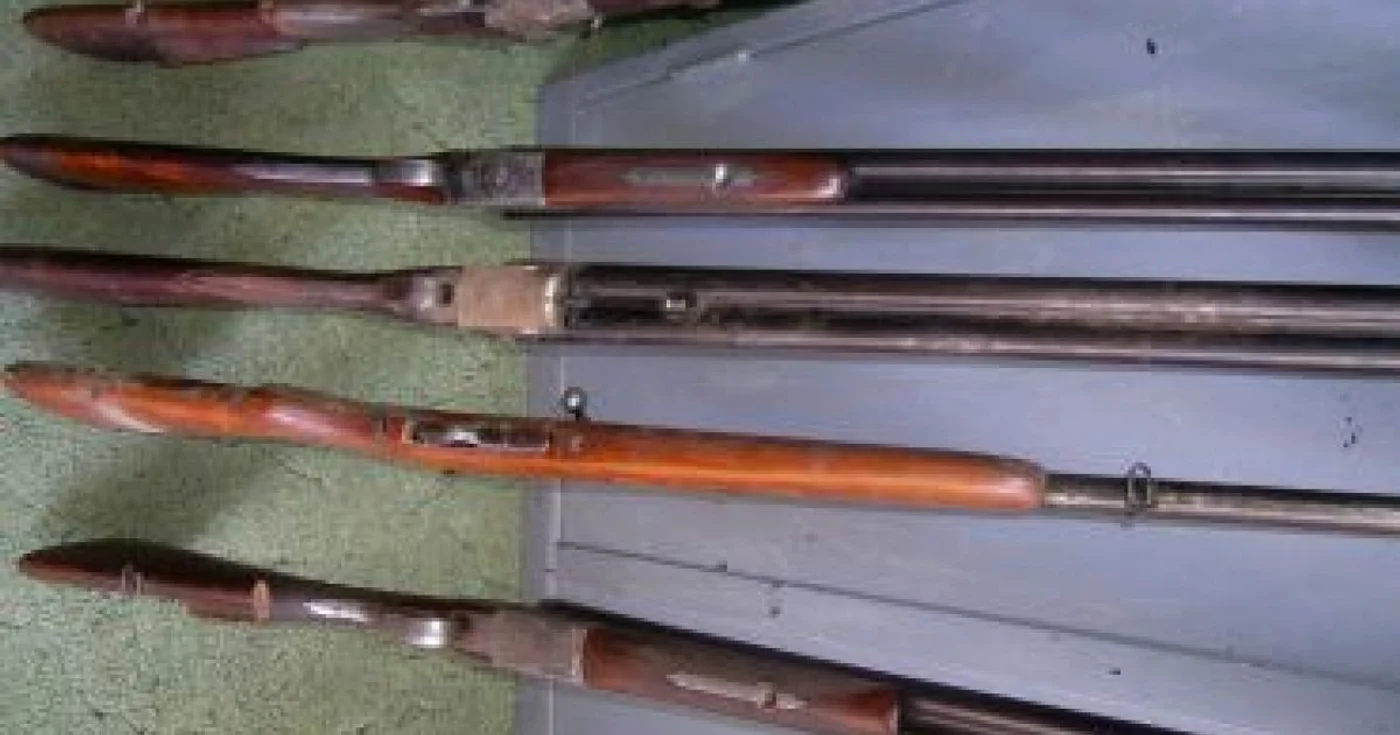 Craiova: Arme în valoare de peste 50.000 euro au fost găsite în Bănie (GALERIE FOTO)
