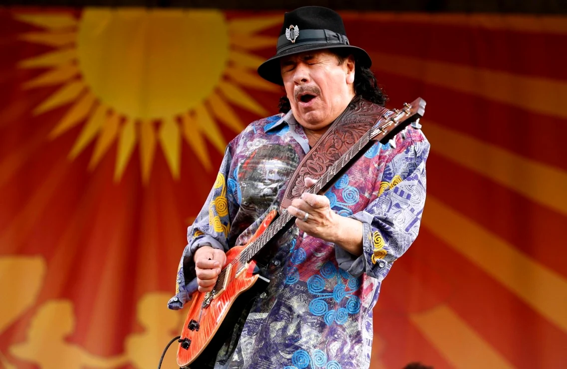 carlos santana foto wire photos/reuters