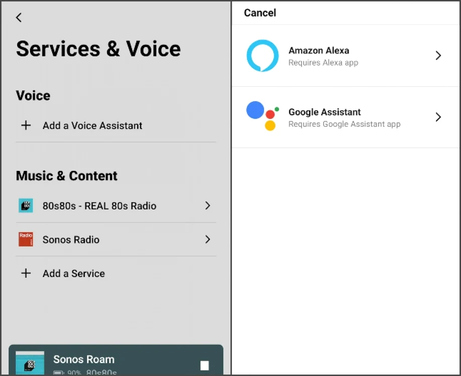 Boxa inteligenta Sonos Roam asistent vocal