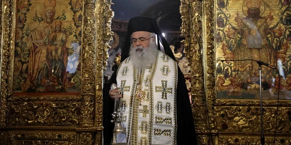 Georgios arhiepiscop al bisericii ciprului Foto EPA EFE