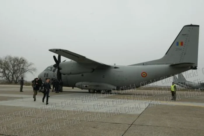 
    Avionul a plecat în această dimineaţă (foto: Marian Iliescu)  