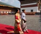 Regele Thailandei și Regina Thailandei în vizită la Regele Jigme Khesar al Bhutanului și Regina Jetsun Pema a Bhutanului. FOTO: Casa Regală a Bhutanului