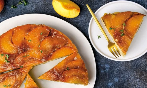 tarta tantin cu piersici jpg