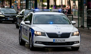 Mașină de Poliție în Finlanda FOTO Shutterstock 
