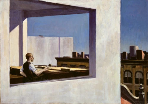 Edward Hopper, Office in a Small City