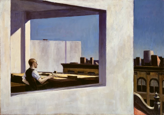Edward Hopper, Office in a Small City